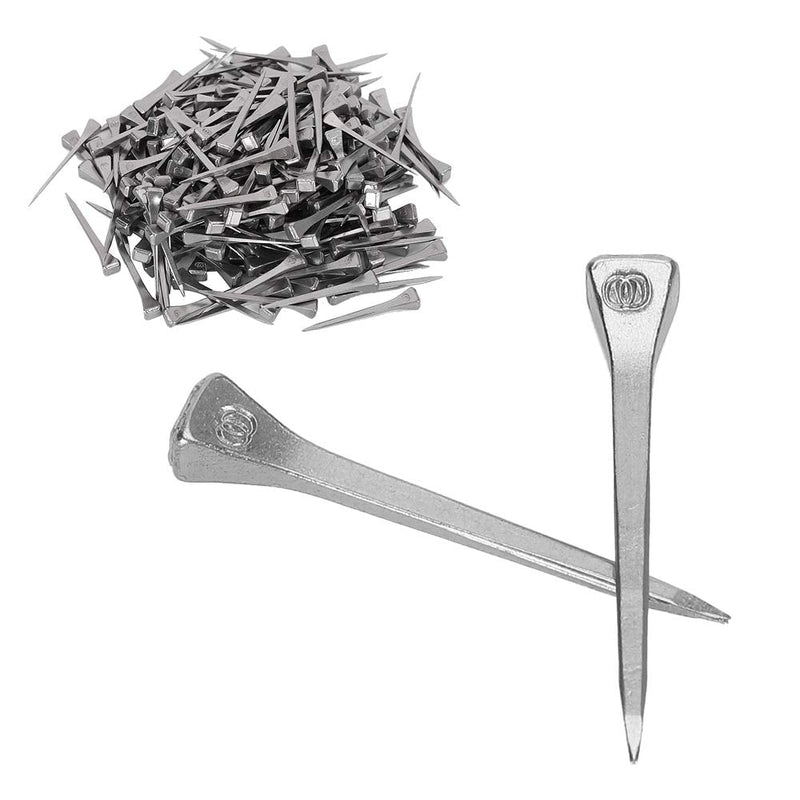 250Pcs 4.8CM Steel E4 Horseshoe Nail Horseshoe Nails Horse Tool Equipment Accessories for Stained Glass & Horse Race - BeesActive Australia