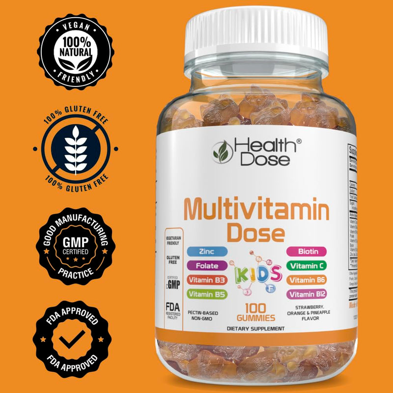 Health Dose Multivitamin Dose Children 100 Gumies