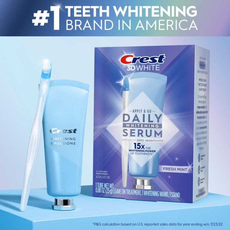 Crest Whitening Emulsions Leave-on Teeth Whitening Gel Pen Kit, 0.88 Oz (25 G) 1 Count (Pack of 1) - BeesActive Australia