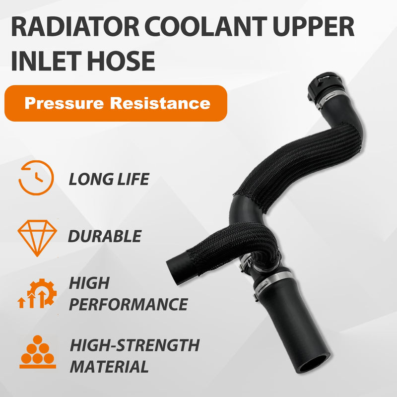 68297843AC Radiator Coolant Upper Inlet Hose Fit for Jeep Compass 2017-2022 2.4L 68297843AC