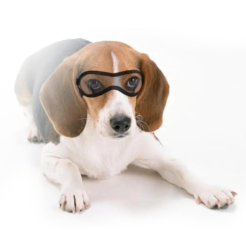 Protective Eye Cover for Small, Medium & Large Dogs & Cats - Lightweight Mesh Eyewear for Eye Injuries & Wounds