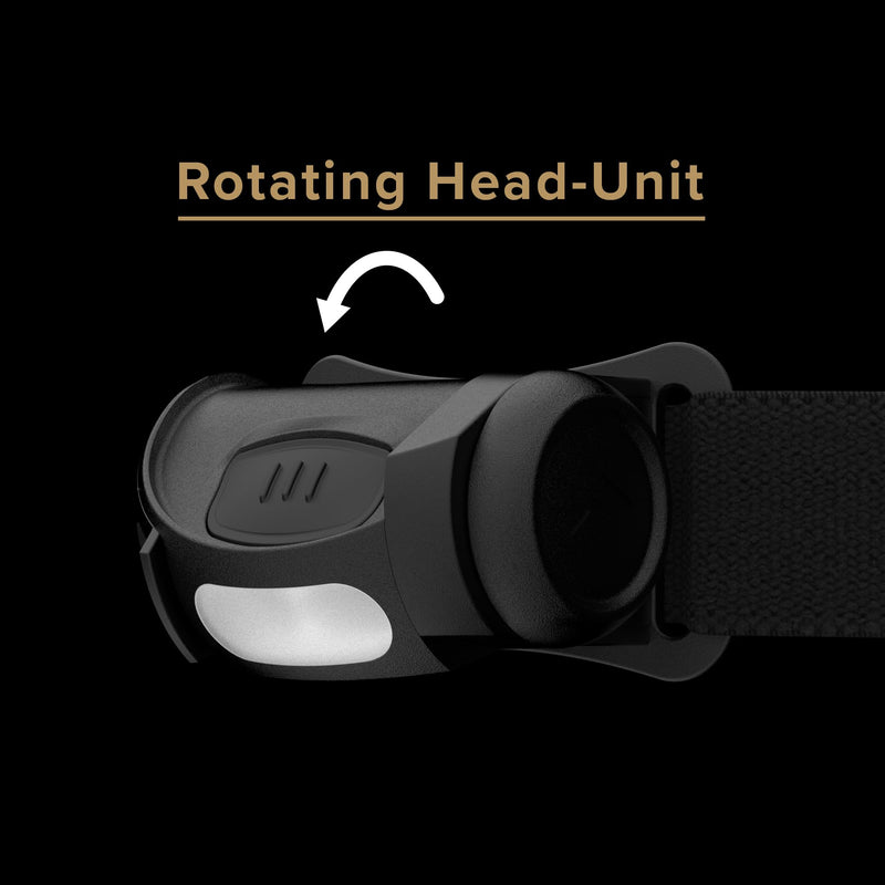 Princeton Tec Fred Headlamp - Black w/Red LED