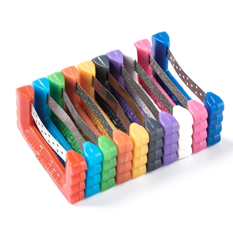Dental Orthodontic Plus Strips Enamel Interproximal Reduction Kit EASYINSMILE 10Pc - BeesActive Australia