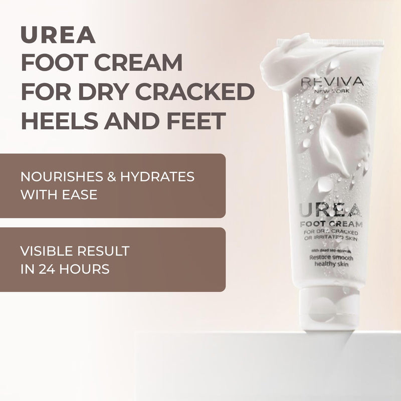 Foot Cream with Urea , Salicylic Acid & Dead Sea Minerals – Intensive Foot Cream for Dry Cracked Heels and Feet, Callus Remover & Toenail Softener – Deep Moisturizing & Skin Repair for Cracked Feet - BeesActive Australia