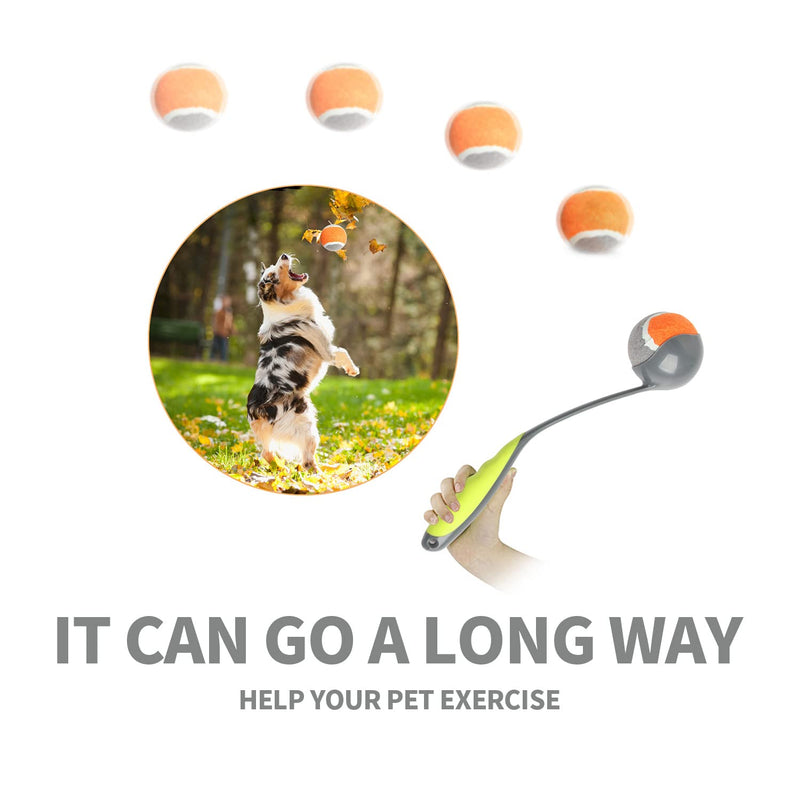 PAWISE Dog Ball Launcher, Dog Fetch Toy,12.2'' Dog Ball Thrower with 2.3'' Ball 1-pack - BeesActive Australia