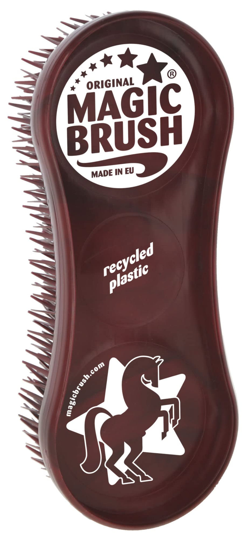 Kerbl Original Magic Brush brush sets horse brush horse care massage brush, Wildberry Recycled, set of 3 - BeesActive Australia