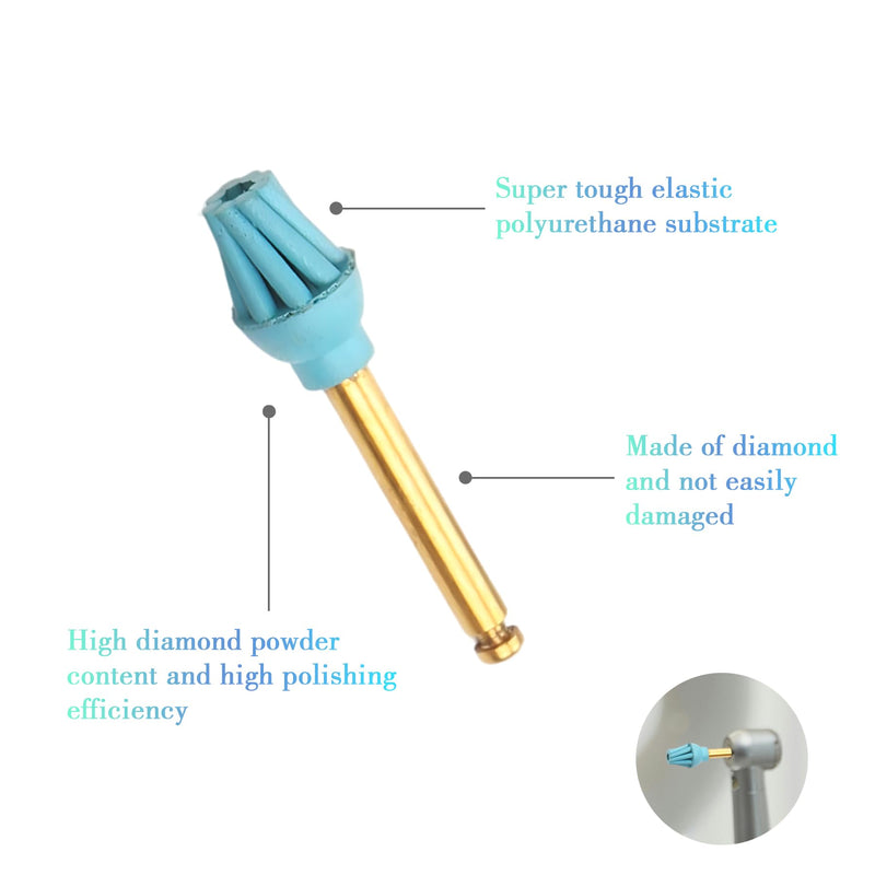 6 Pcs Dental Composite Polishing Discs Tools Polish Wheel Dentist Materials Rubber Polishing Discs for Dentistry Lab 6 Pcs/Box - BeesActive Australia