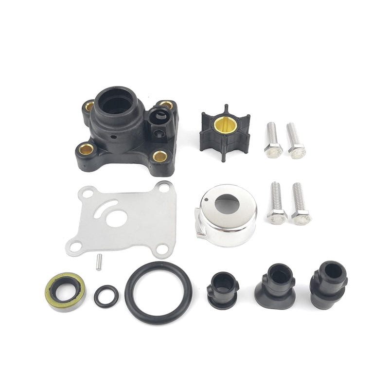 MARKGOO 394711 Water Pump Impeller Repair Kit with Housing for Johnson Evinrude OMC 8 9.9 10 15 HP Outboard Boat Motor Engine Parts Replacement 0394711 391698 386697 Sierra Marine 18-3327