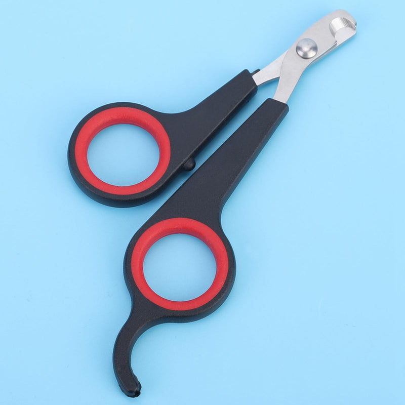 Cat Nail Trimmer, Pet Nail Clippers, Stainless Steel Bird Nail Clippers, Comfortable Cat Nail Cutter, Small Animal Nail Clippers 4.6x2.4In for Bird, Rabbit, Dog, Parrot - BeesActive Australia