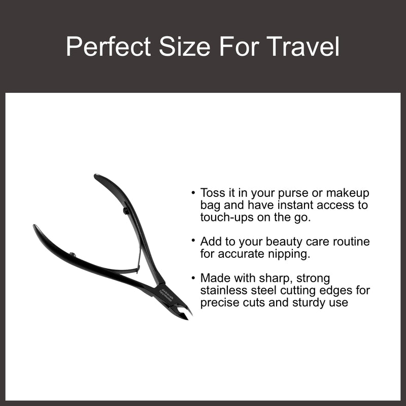Deborah Lippmann Cuticle Nippers | Stainless Steel Cuticle Trimmers for Fingernail and Toenail Care | Durable Tool for Manicure and Pedicure - BeesActive Australia