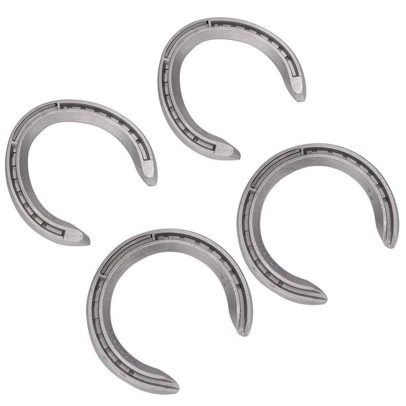 Aluminum Alloy Horseshoe, Horse Riding Tool, Sturdy Horseshoe Accessories, for Horse & Racing(No. 4) - BeesActive Australia