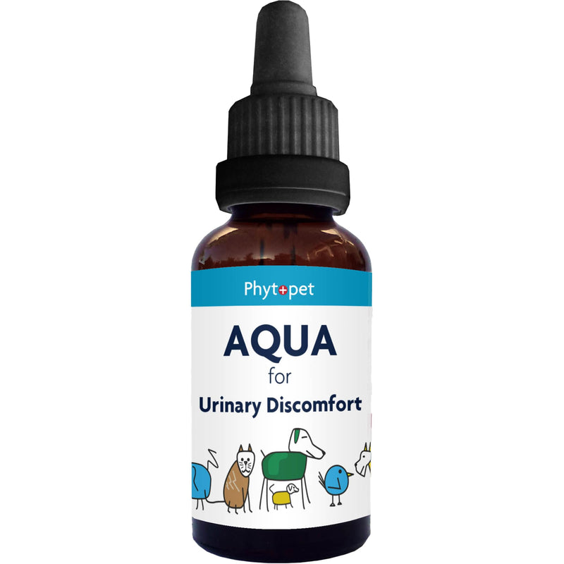 Phytopet Aqua, All Natural Cat and Dog Bladder Control for Small Pets, Fast-Acting Herbal Pet Remedy 30ml - 100% Herbal Phytopet Pet Supplies