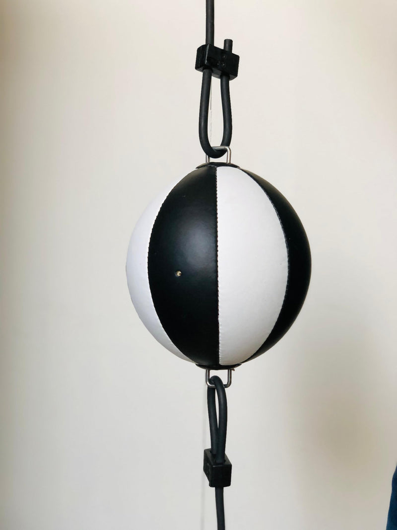Double End Boxing Ball with Steel Rings – Reflex Speed Punching Ball for Training, Dodge Ball for Boxing, MMA, Dual End Bag for Home & Gym Workout - BeesActive Australia