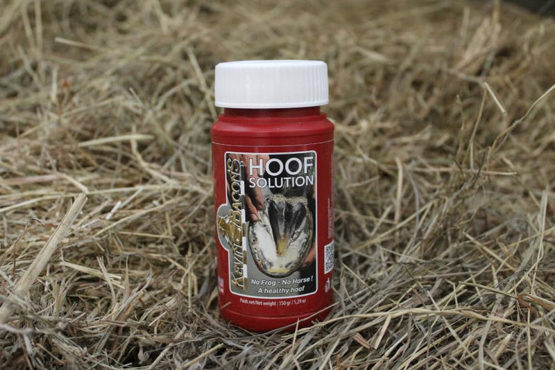 Kevin Bacon's Hoof Solution | 150g | Suitable for every type of horse | With integrated brush brush | Quick application | Can help reduce hoof problems 150 ml - BeesActive Australia