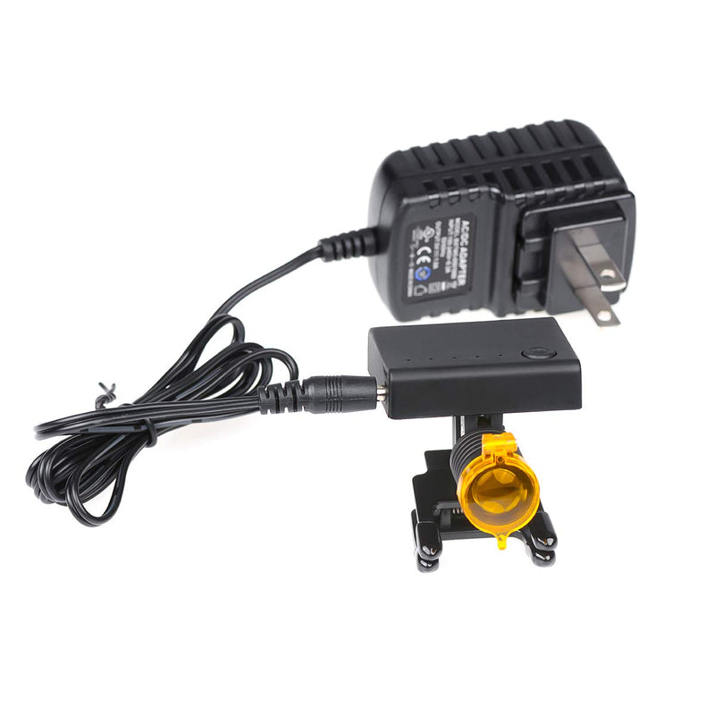 US 3W Light LED Headlamp with Optical Filter,Universal Clip Compatible with All Loupes and Safety Glasses DY-010