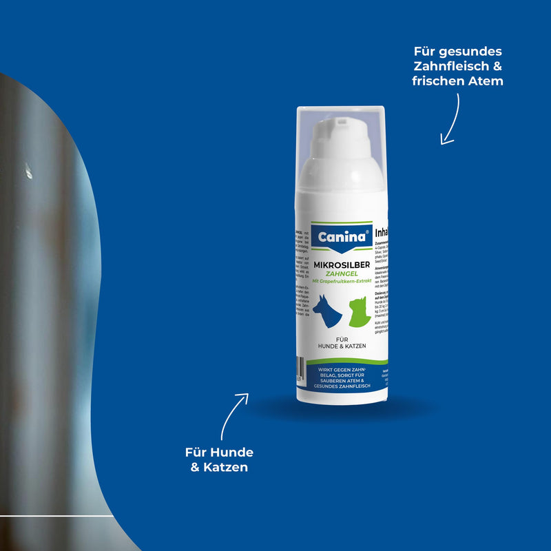 Canina micro silver tooth gel, 50 ml 50 ml (pack of 1) - BeesActive Australia