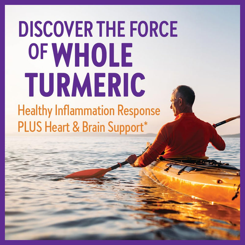 New Chapter Turmeric Supplement, One Daily, Heart, Brain & Healthy Inflammation Support, Supercritical Turmeric Curcumin Means No Black Pepper Needed, Non-GMO, Gluten Free – 120 Count (4 Month Supply) 120 Count (Pack of 1) - BeesActive Australia