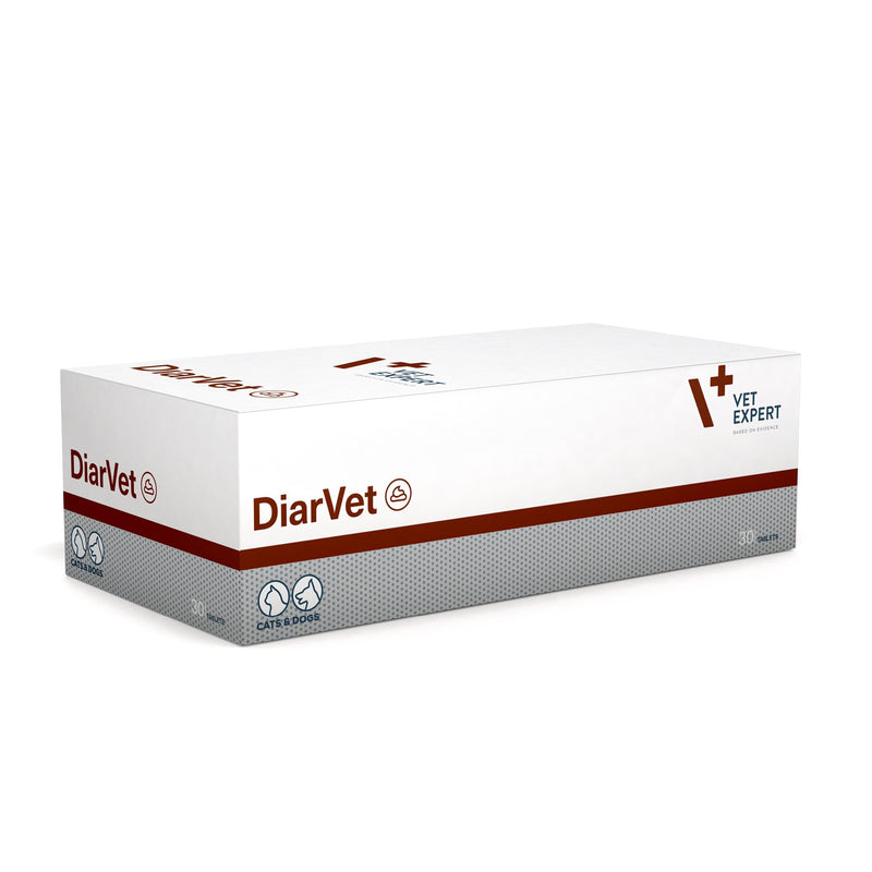 Vet Expert DiarVet, 6 Capsules, Digestive Supplement for Diarrhoea Relief in Cats & Dogs (General Size) General Size