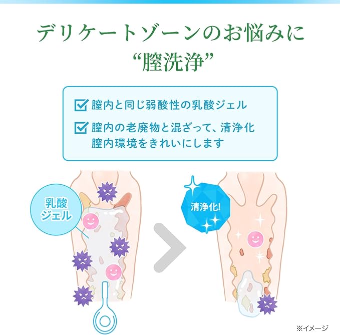 Sarasati Clean Vaginal Cleaning Device, Light Blue, For Odors and Vagines, Cleans the Vagina with Lactic Acid Gel, Preservative-Free, Made in Japan, Pack of 3, Kobayashi Pharmaceutical - BeesActive Australia