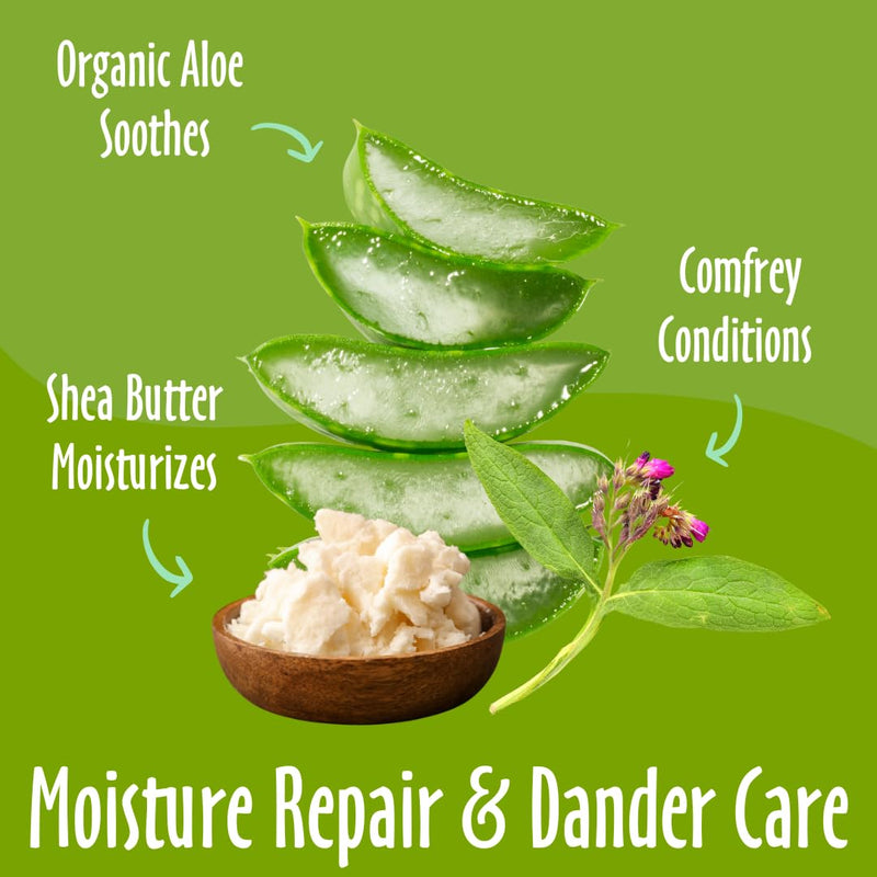 earthbath, Hypoallergenic Shea Butter Spray - Dog Dandruff Treatment, Dog & Cat Skin Moisturizer, Plant-Based, Cruelty-Free, Vegan, Gluten-Free, Non-GMO, Moisture Repair & Dander Care - 8 Oz - PawsPlanet Australia