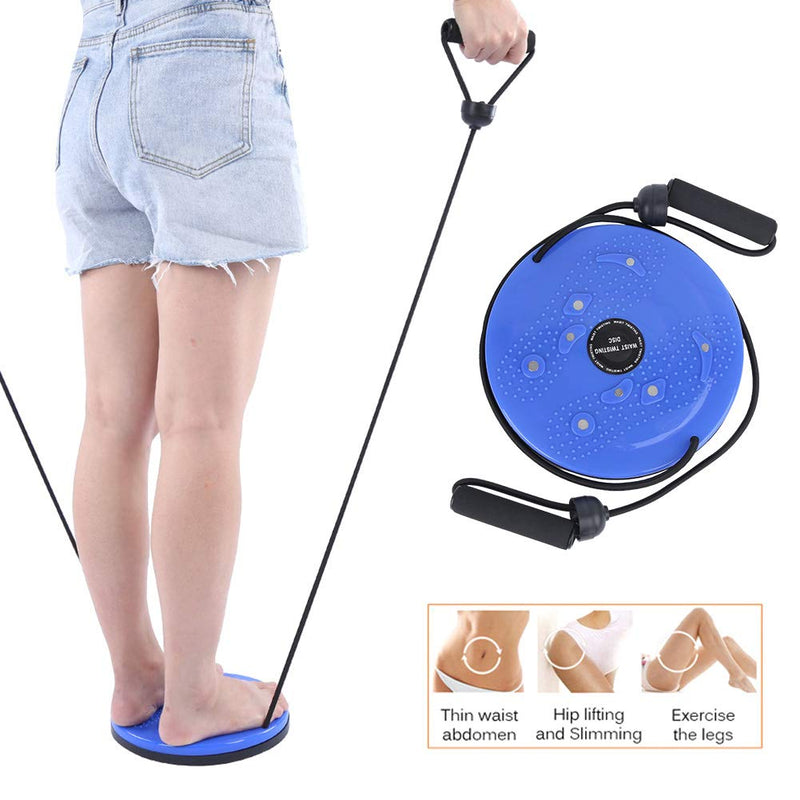Twisting Disc Board, 25cm Waist Training Board With Pull Rope Fitness Slimming Equipment Twist Board For Exercise Waist Twister Board For Aerobic Exercise Twist Boards