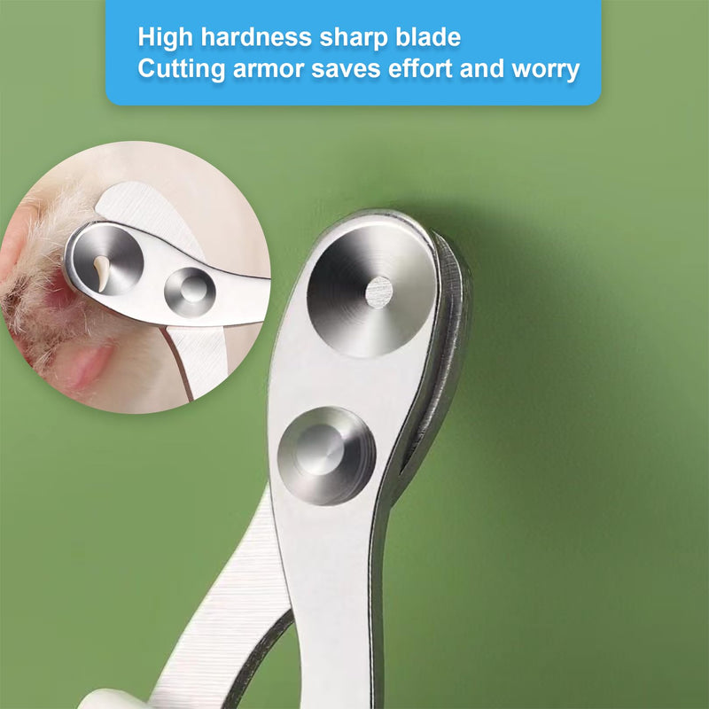 SpetngSake cat claw scissors, cat claw cutter, safety stainless steel, dog claw and cat claw cutter, dog cat nail scissors, cat nail clipper for puppies, rabbits and guinea pigs - BeesActive Australia