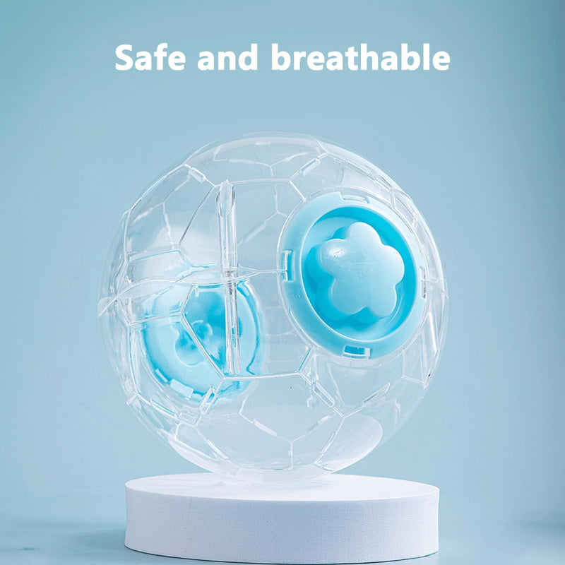 Hamster Ball - 6 Inch Dwarf Hamster Ball with Football Design, Exciting Hamster Toys for Your Small Pets (5.9in) 5.9in - BeesActive Australia