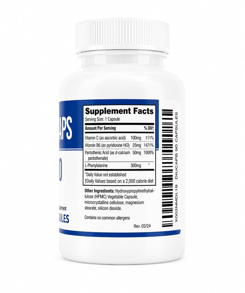 Legere Pharmaceuticals Diucaps 90 Capsules | Diucaps Legere Pharmaceuticals for ES Global Brands