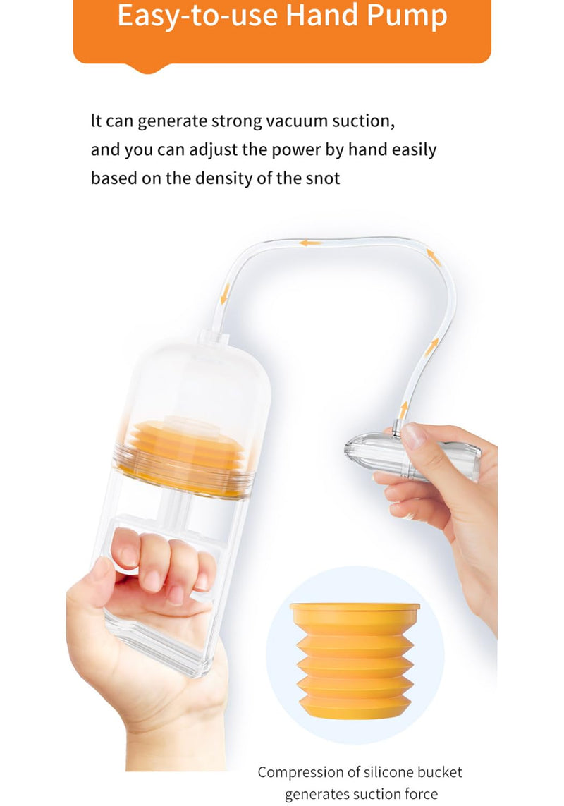 Portable Hand Puller Nasal Aspirator, Quiet Suction Easy to Operate , Reusable ,Easy to Clean - BeesActive Australia