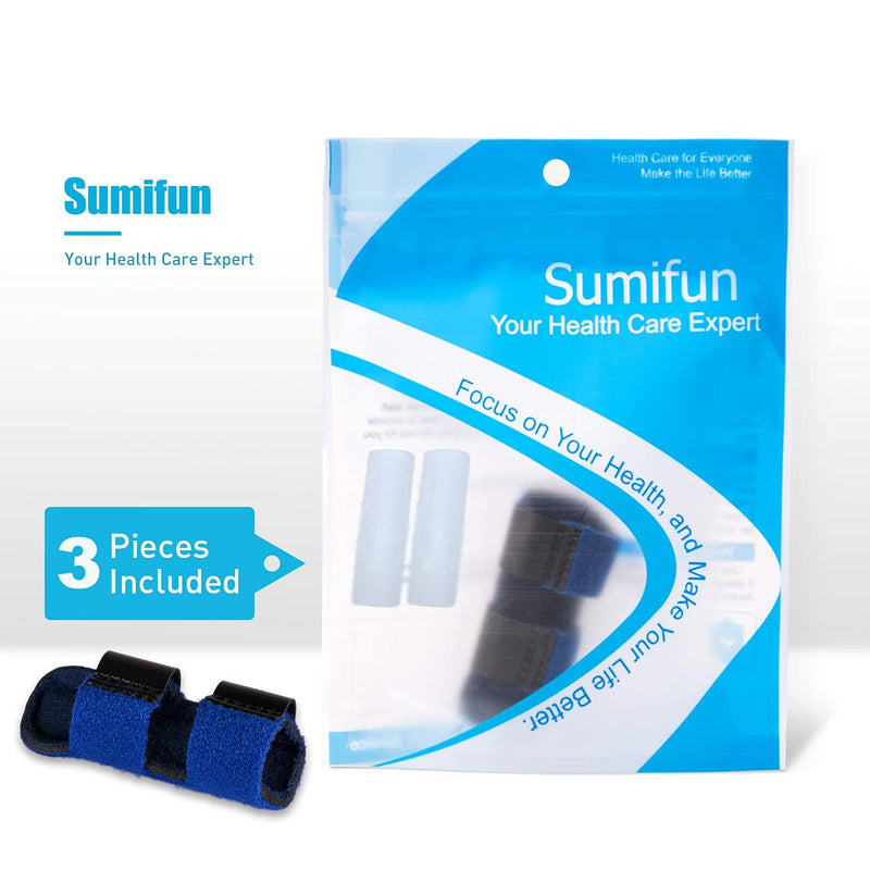 Trigger Finger Splints, Finger Brace for Pain Relief Sport Injuries, Basketball, Senior Tendon Release Blue - BeesActive Australia