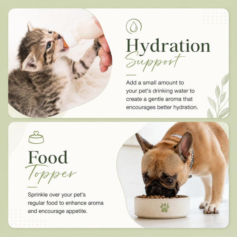 LAKI Hokkaido Goat Milk Powder for Dogs & Cats, 100% Japanese Goat Milk, Freeze-Dried Pet Food Topper for Hydration, Made in Japan, 40g
