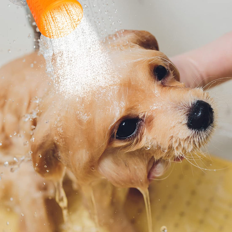 Outdoor Dog Shower Portable Dog Shower Head Bottle Attachment Water Sprayer Accessories Pet Travel Shower Suitable for Dog Paw Cleaning Hiking Beach Dirt Removal 2pcs 5.2X5.2CM 1 - BeesActive Australia
