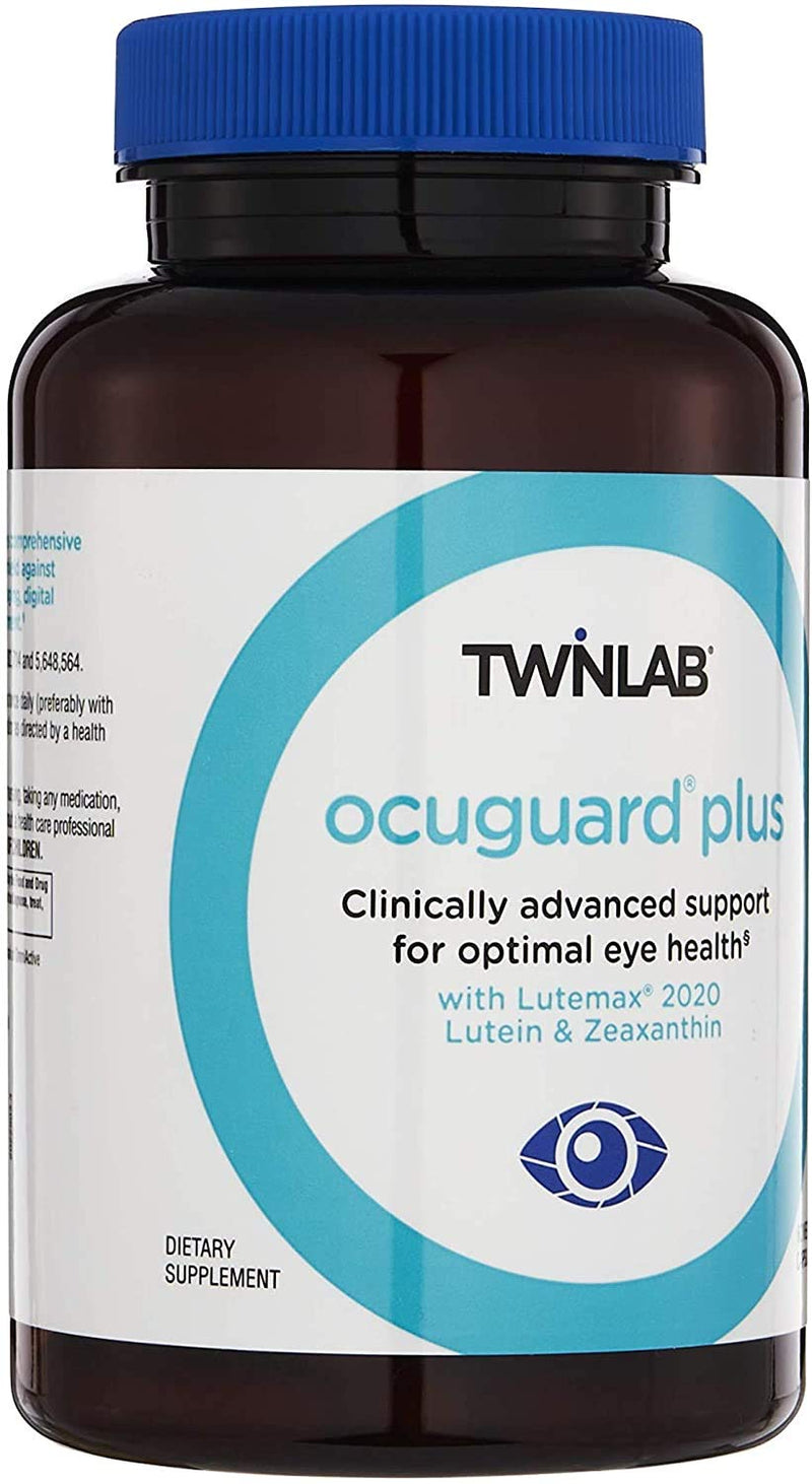 Twinlab Ocuguard Plus - Eye Supplement with Zinc, Vitamin A, C & D - 60 Veggie Capsules 60 Count (Pack of 1)