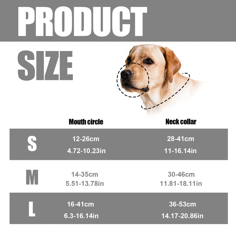 Dog No Pull Head Collar, Dog Gentle Leader Over The Nose Dog Leash Adjustable Dog Head Halter Anti-Pull Muzzle Leash Nose Strap for Dog Easy to Control When Walking (Size M) Size M - BeesActive Australia