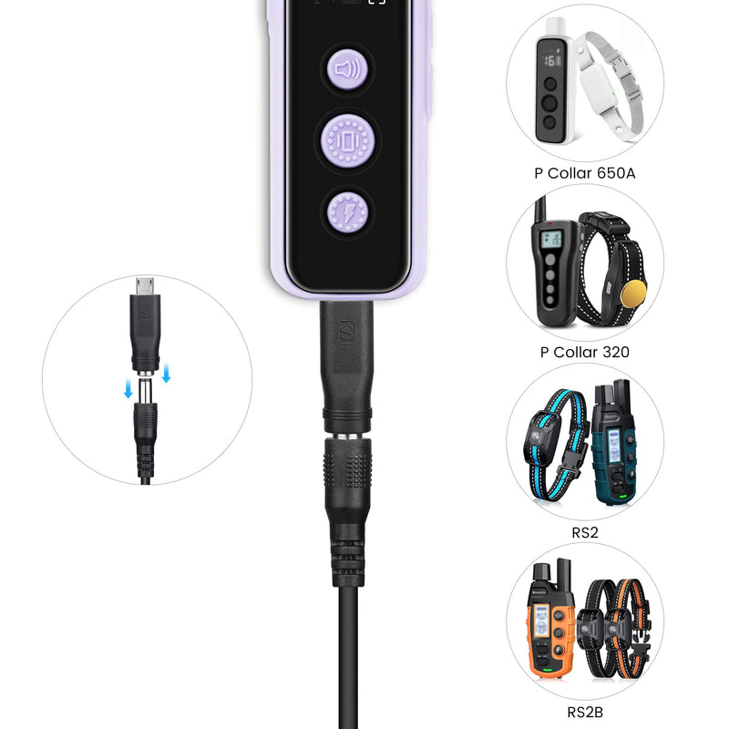 Shock Collar Charger Replacement for PATPET Petrainer Educator BOUSNIC Paipaitek PetSpy Barking Collar - BeesActive Australia
