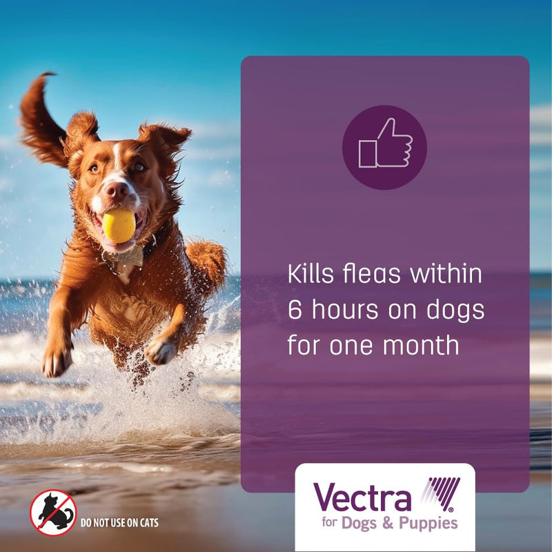 Vectra® for Dogs & Puppies Flea Treatment & Prevention for Medium Dogs (21-55 lbs.) 3-Month Supply 3 Pack
