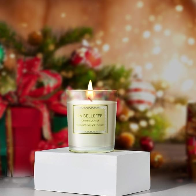 SCENTORINI Aroma Candles, Fruit Scented Candles, Thin Scented Bath Candles, Gift Set, Fashionable, Popular, Fruit Scented Candles with Lids, Candles, Cup Candles, Plant Wax Candles, Birthday Gifts, - BeesActive Australia