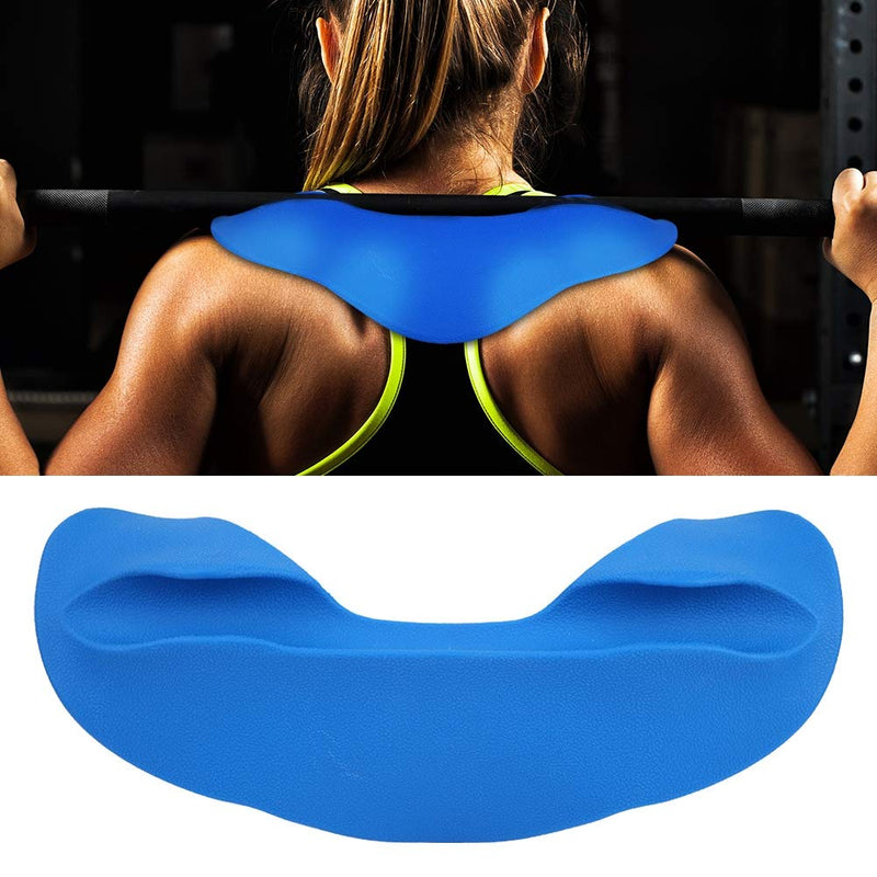 Barbell Squat Pad, 3 Colors Soft Weight Lifting Shoulder Neck Pad Support Protector Barbell Fitness Mat (Blue) Barbell Pad