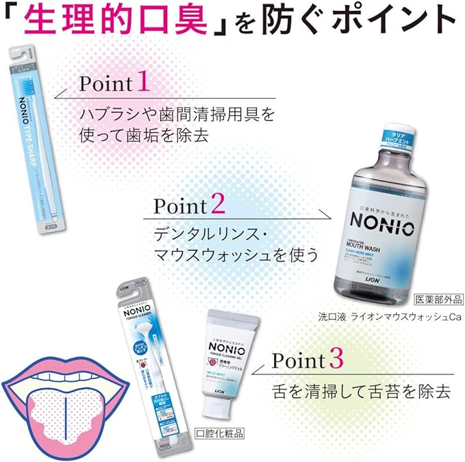 NONIO Mouth Spray Splash Citrus Mint, 0.2 fl oz (5 ml) x 3 Packs (Quasi Drug) - BeesActive Australia