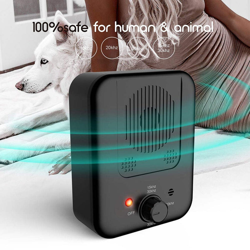 Anti Barking Device for Dogs, Ultrasonic Dog Bark Deterrent Devices, Dog Barking Deterrent Devices,3 Modes Ultrasonic Bark Box, Dog Barking Stopper Long Range, for Indoor & Outdoor Use