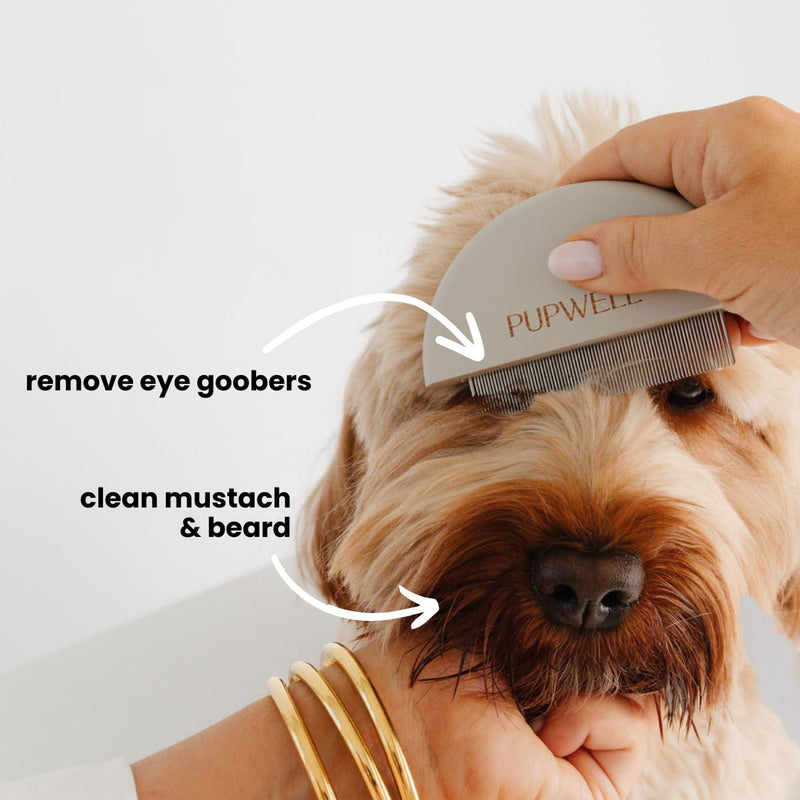 Detailer Comb for Removing Tear Stains, Crust, and Eye Mucus and Small Tangles - BeesActive Australia