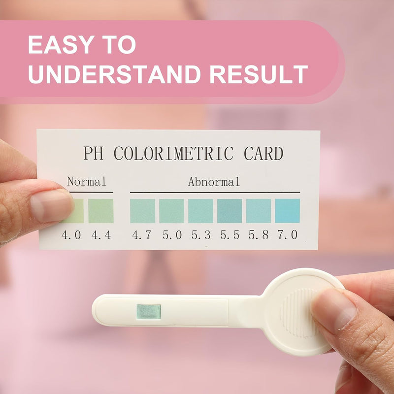 Vaginal pH Test Strips, Feminine Health Vaginal pH Test Strips Kits for Bacterial Vaginitis, Trichomonas Vaginitis, Individual Aluminum Foil Wrapped (4-Packs) 4-packs - BeesActive Australia