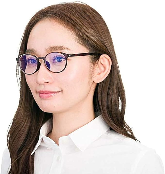 Zoff Boston Shaped PC Glasses, PC Regular Type (Blue Light Cut Rate Approx. 35%) PC, Transparent Lenses, PC Glasses, PC Glasses, PC Glasses, Men's, Women's, Stylish [49 □ 19-138] - BeesActive Australia