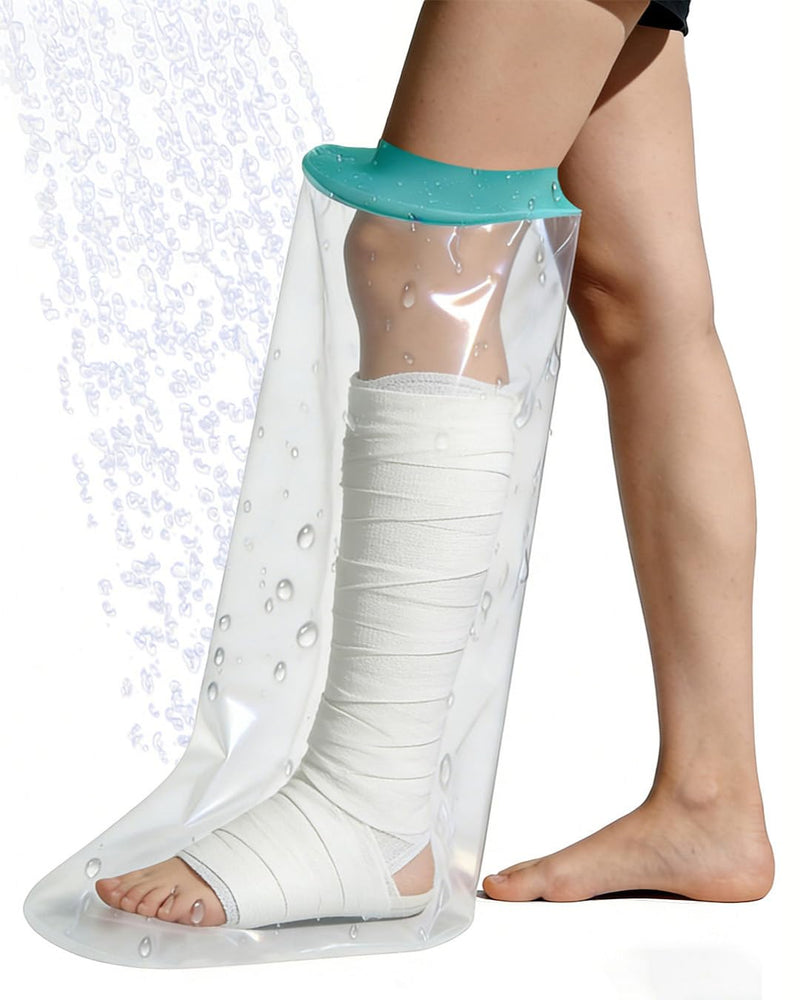 Extra Large Cast Covers for Shower Leg, Waterproof Leg Cast Cover for Showering, Reusable Cast Protector for Shower Leg Adult, Soft Comfortable Cast Shower Cover Leg, Used for Bandages - BeesActive Australia