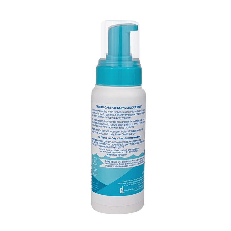 Vanicream Foaming Wash for Baby - 8oz - Formulated Without Common Irritants for Those with Sensitive Skin - BeesActive Australia