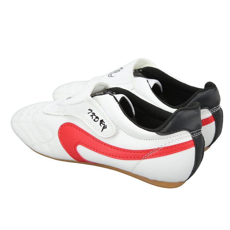 Taekwondo Shoes, Unisex Breathable Taekwondo Shoes with Red Trim for Boxing 41 Default