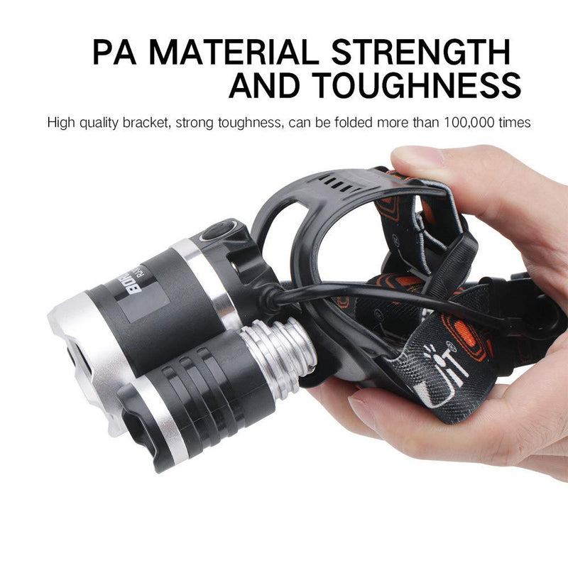 BESTSUN UV Headlamp, Blacklight Headlight Rechargeable 395-400nm Black Light Head Lamp for Resin Curing, Rock Hounds, Detecting Scorpions, Auto Oil HVAC Leaks, Pet Urine Stains(White Light + UV)