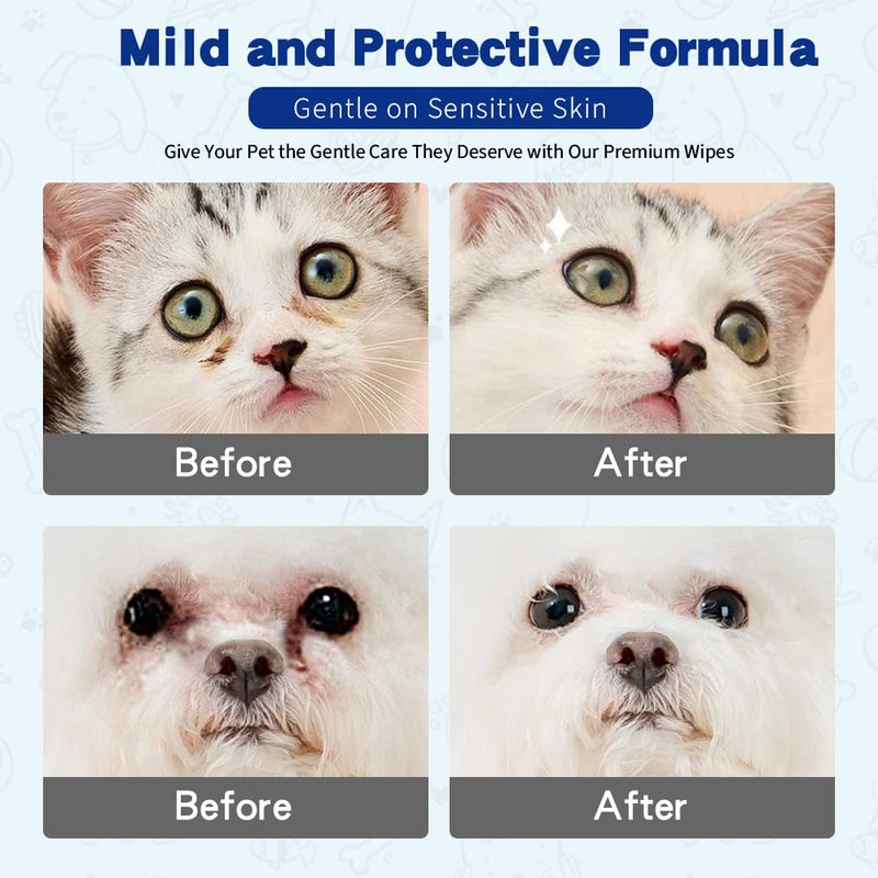 Hypoallergenic Pet Eye Wipes - BeesActive Australia