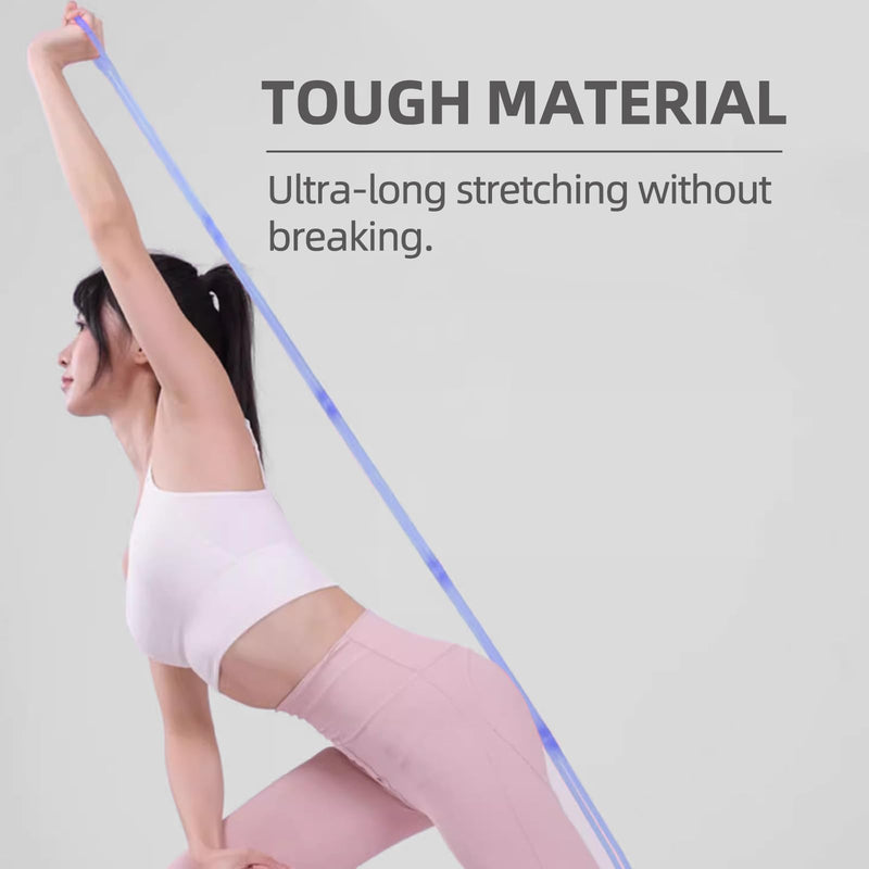 Resistance Bands for Working Out, Adjustable 7-Ring with Handles, Exercise Stretch Bands for Women&Men Fitness,Pilates,Yoga and Physical Therapy 2 Packs - BeesActive Australia