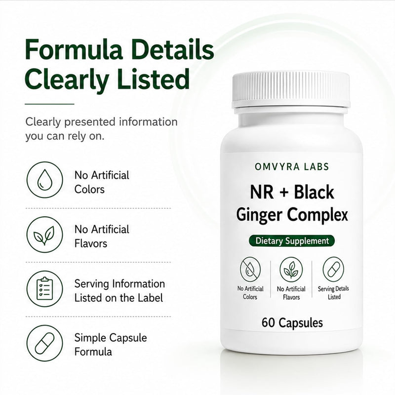 Black Ginger Complex, 60 Capsules
